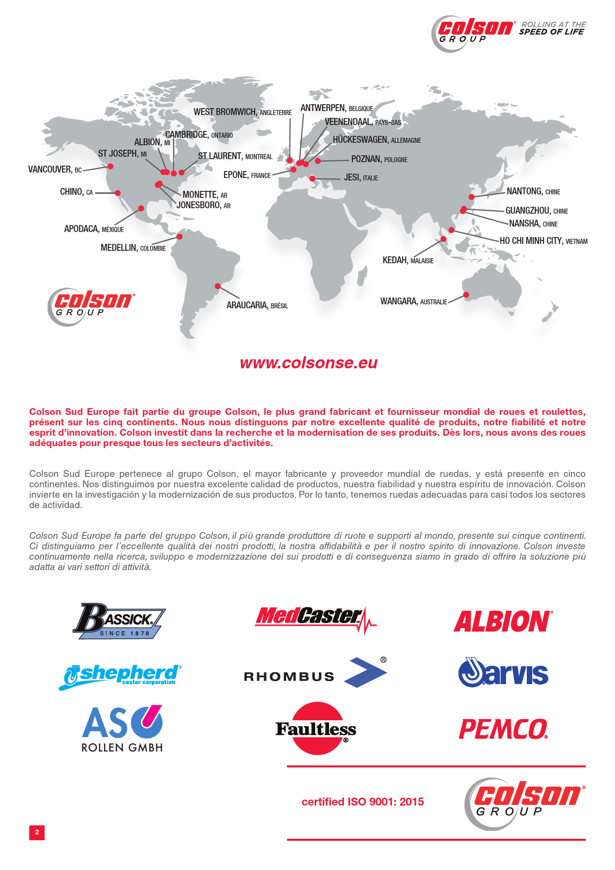 Colson Catalogo 2022